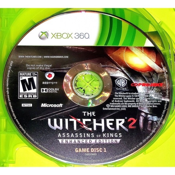 The Witcher 2: Assassins Of Kings - Enhanced Edition (Xbox 360, 2012) Tested CIB - Picture 4 of 6
